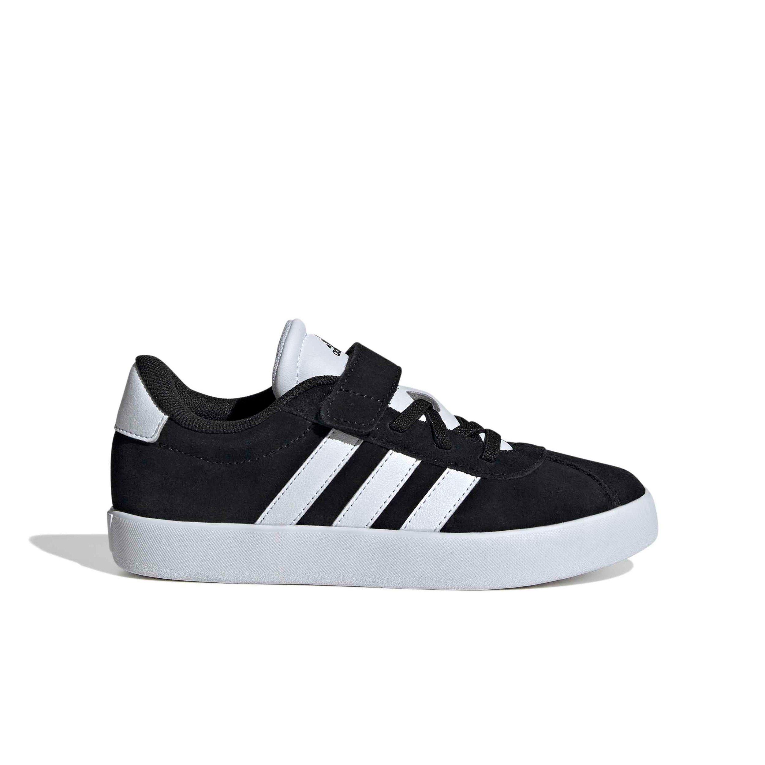 adidas VL Court 3.0 "Core Black/Cloud White/Core Black" Preschool Boys' Shoe - BLACK/WHITE/BLACK